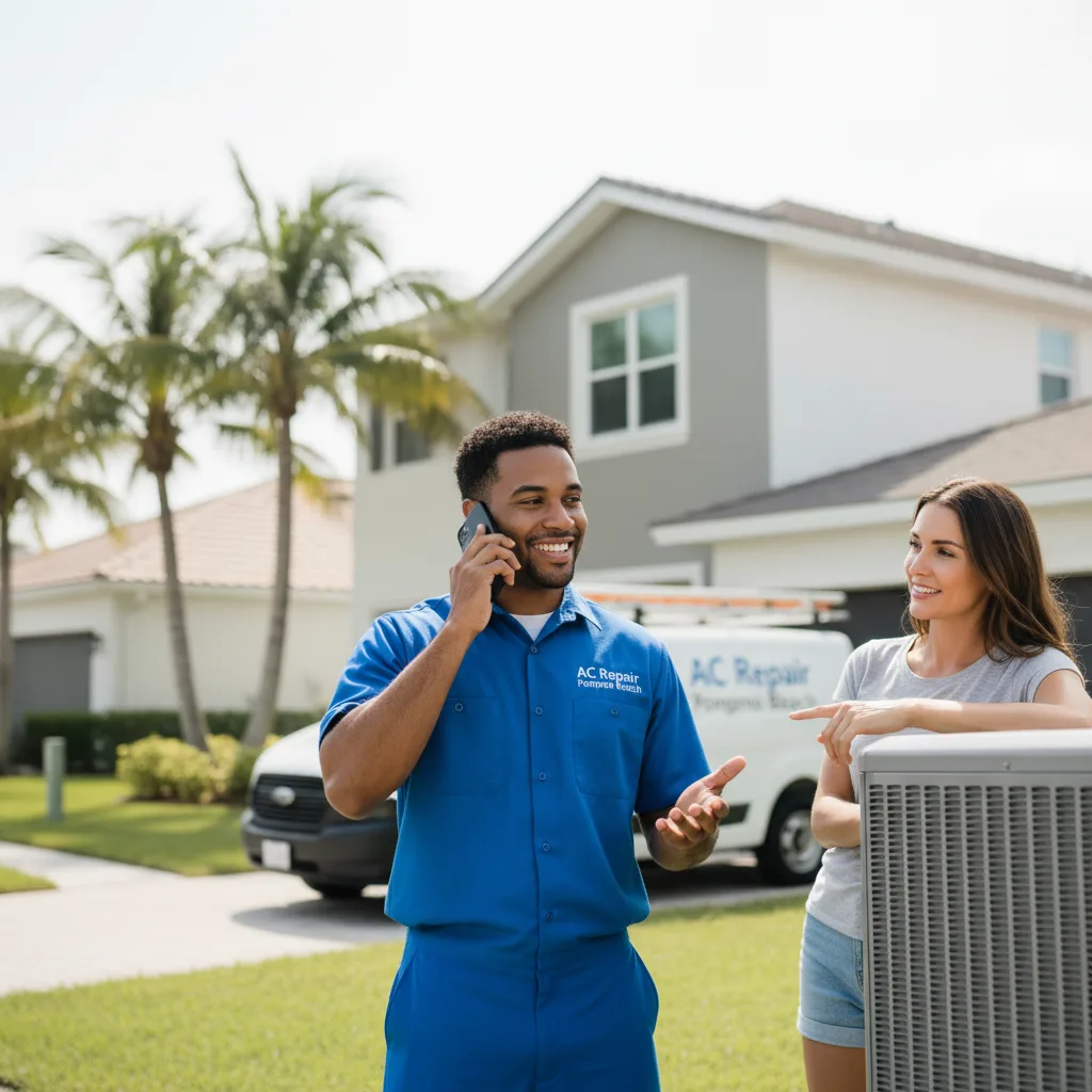 AC Repair Pompano Beach customer support in Valrico
